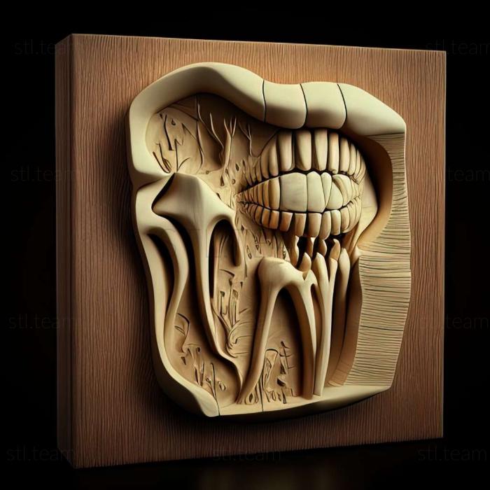 3D модель Dinetus dentipes (STL)